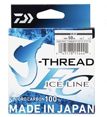 Флюорокарбон Daiwa J-Thread Fluoro Carbon Ice Line 50 м 0,24 мм Clear — цена и наличие в каталоге