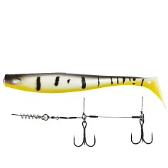 Силиконовая приманка Lucky John Giant Kubira Swim Shad 10.3in 260 мм 1 шт PG23 3D BBS Series + Stinger XL  140434SET-PG23 — цена и наличие в каталоге