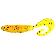 Силиконовая приманка Reins Fat G-Tail Grub 3 76 мм 12 шт 598-Motor Oil Red Gold   FGTG3-598 — варианты, разновидности модели