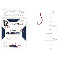 Крючок Одинарный Cobra Allround Capital CA115 №12 10 шт    CA115-012 — варианты, разновидности модели
