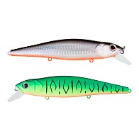 Воблер Strike Pro Jer-O Minnow 130 GC01FS/A70-713S Double Black Silver OB/Mat Tiger 27,8 гр   EG-039SP#GC01FS/A70-713S — варианты, разновидности модели