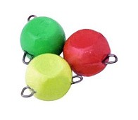 Груз Lucky John Ball 22 гр 3 шт RGY Mix 1   LJBRMIX1-022 — варианты, разновидности модели