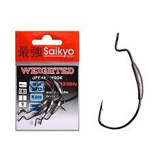 Крючок Офсетный Saikyo BS-2333 Weighted №2/0 5 шт BN   BS-2333BN2/0-5 — цена и наличие в каталоге