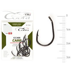 Крючок Одинарный Cobra Carp Koi CC306 №4 10 шт    CC306-004 — цена и наличие в каталоге