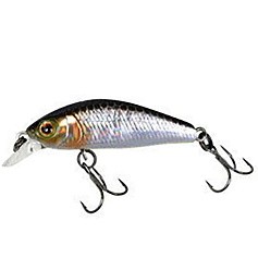 Воблер Jackall Chubby Minnow 35 Hl Silver & Black 2,3 гр — цена и наличие в каталоге