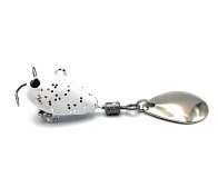 Тейл-спиннер UF Studio Hurricane 10 10 гр 50 мм White Glitter   H10Wg — варианты, разновидности модели