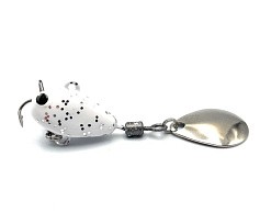 Тейл-спиннер UF Studio Hurricane 10 10 гр 50 мм White Glitter   H10Wg — цена и наличие в каталоге