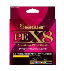 Плетеный шнур Seaguar Grandmax PE X8 150 м  PE # 1  0,165 мм — цена и наличие в каталоге