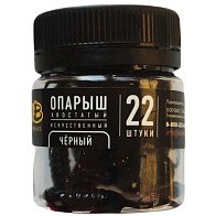 Силиконовая приманка ZUB Maggot 40 мм 22 шт Черный опарыш хвостатый  LRS015 — варианты, разновидности модели