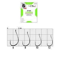 Крючок Одинарный Cobra Feeder Universal CF205 №8 10 шт    CF205-008 — варианты, разновидности модели