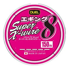 Плетеный шнур Duel PE Super X-Wire 8 Eging 200 м  PE # 0,4 White Orange Marking 0,11 мм   H4631-WPM — цена и наличие в каталоге