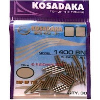 Обжимная трубка Kosadaka 1400BN 20 шт   0,6 мм — варианты, разновидности модели