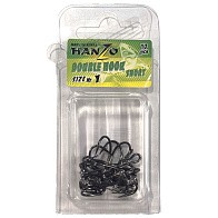 Крючок Двойной Hanzo Double Hook Short №1 10 шт    DHS-1 — варианты, разновидности модели