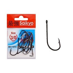 Крючок Одинарный Saikyo KH-11014 Bait Holder №3/0 10 шт BN   KH-11014BN3/0-10 — цена и наличие в каталоге