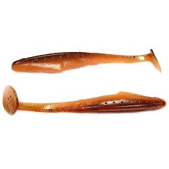 Силиконовая приманка Reins Rockvibe Shiner 4 101 мм 8 шт L04-Motoroil/Pink   RVS4-L04 — цена и наличие в каталоге