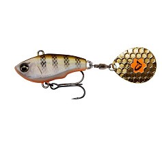 Тейл-спиннер Savage Gear Fat Tail Spin 24 гр 80 мм Perch — цена и наличие в каталоге