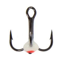 Крючок Тройной Lucky John С каплей №6 1 шт 01   LJ99060-01 — цена и наличие в каталоге