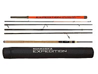 Спиннинг Kosadaka Expedition 6S-Dual 210-240L 240 см 3 - 17 гр Черный 210/240 см  SExp6SD210-240L — варианты, разновидности модели