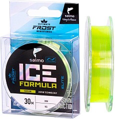 Леска монофильная Salmo Elite Ice Formula 30 м 0,12 мм Fluo Yellow   4517-012 — цена и наличие в каталоге