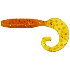 Силиконовая приманка Reins G-Tail Grub 3 75 мм 12 шт 430-Motor Oil Gold FLK   GTG3-430 — цена и наличие в каталоге