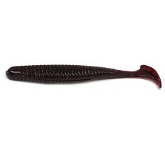 Силиконовая приманка Noike Smokin Swimmer 4 100 мм 6 шт 103-Dark Red   NKSS4103 — цена и наличие в каталоге