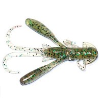 Силиконовая приманка Bait Breath U30 Rush Craw 2.8 71 мм 7 шт 144 Wm/Black Green F — варианты, разновидности модели