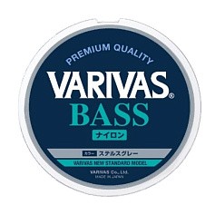 Леска монофильная Varivas Bass Nylon 150 м 0,185 мм Gray PE# 1.2 — цена и наличие в каталоге