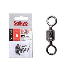 Вертлюг Saikyo SA-102 №6 10 шт BN   SA-102-06 — цена и наличие в каталоге