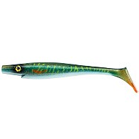Силиконовая приманка Strike Pro Pig Shad Tournament 180 мм 2 шт Green Motoroil Pike UV   SP-172M#MN3 — варианты, разновидности модели