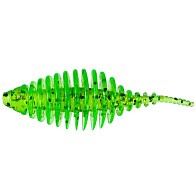 Силиконовая приманка ZUB Pollywog 40 мм 12 шт 351 шартрез с блестками   LVR013 — варианты, разновидности модели