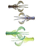 Силиконовая приманка CF Nimble 1.6 40 мм 9 шт 3d/41d Crazy Fish  49-40-3d/41d-6 — варианты, разновидности модели