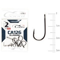 Крючок Одинарный Cobra Allround Viking CA126 №2 10 шт    CA126-002 — варианты, разновидности модели
