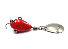 Тейл-спиннер UF Studio Hurricane 14 14 гр 55 мм Red Glitter   H14Rg — цена и наличие в каталоге