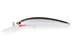 Воблер Strike Pro Magic Minnow 85 A010-EP Black Back Silver 9,3 гр   EG-068F#A010-EP — цена и наличие в каталоге