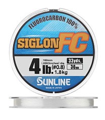 Флюорокарбон Sunline Siglon FC 2020 30 м 0,16 мм Clear PE #0.8 — цена и наличие в каталоге