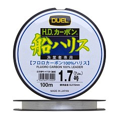Флюорокарбон Duel H.D. Carbon Fune Leader Fluorocarbon 100% 100 м 0,215 мм    H1720 — цена и наличие в каталоге
