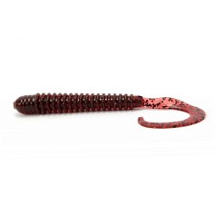 Силиконовая приманка Noike Ring Curly 3 75 мм 12 шт 103-Dark Red   NKRC103 — цена и наличие в каталоге