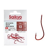 Крючок Одинарный Saikyo KH-10108 Ryusen Bait Holder №12 10 шт R   KH-10108R12-10 — варианты, разновидности модели