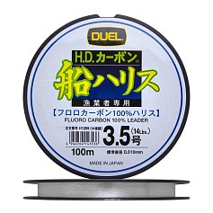 Флюорокарбон Duel H.D. Carbon Fune Leader Fluorocarbon 100% 100 м 0,31 мм    H1269 — цена и наличие в каталоге