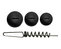 Груз Strike Pro Для быстрой подгрузки силикона 30 гр 3 шт Черный 16, 20, 30 гр — варианты, разновидности модели