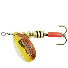 Вращающаяся Блесна Mepps Aglia Fluo №2 4,5 гр Brown   af-2-b — цена и наличие в каталоге