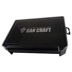 Коробка Gan Craft Original Logo Multibox  L 22,5х19х6 см 03-Clear/Black   GCBOLMBL03 — цена и наличие в каталоге