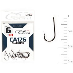 Крючок Одинарный Cobra Allround Viking CA126 №6 10 шт    CA126-006 — цена и наличие в каталоге