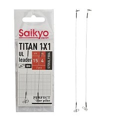 Saikyo Titan 1X1 UL Leader 15 см 4 кг   2 шт   STOUL1504 — цена и наличие в каталоге