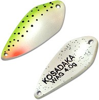 Колеблющаяся Блесна Kosadaka Trout Police Wag 4 гр 33 мм Aa18   Tl-Wg-Aa18 — варианты, разновидности модели