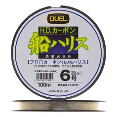 Флюорокарбон Duel H.D. Carbon Fune Leader Fluorocarbon 100% 100 м 0,405 мм    H959 — цена и наличие в каталоге