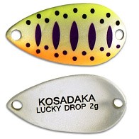 Колеблющаяся Блесна Kosadaka Trout Police Lucky Drop 2 гр 23 мм G13   TL-LD-G13 — варианты, разновидности модели