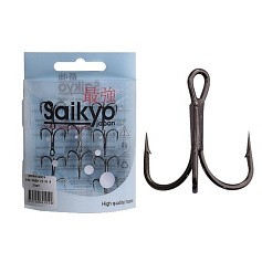 Крючок Тройной Saikyo 7046 2X №8 10 шт BN   SORCT7046-8BN10 — цена и наличие в каталоге