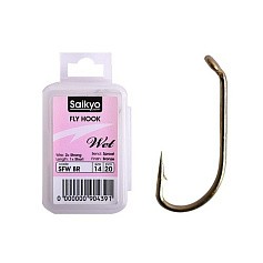 Крючок Одинарный Saikyo KH-72480 SFW Wet BR №14 20 шт BR   72480SFWBR14-20 — цена и наличие в каталоге
