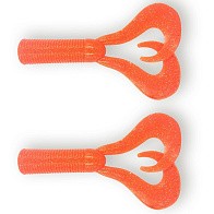 Хвост для бактейла CWC Miuras Mouse Big 200 мм 2 шт Оранж с блестками   JMSDT-01-ORANGE — варианты, разновидности модели